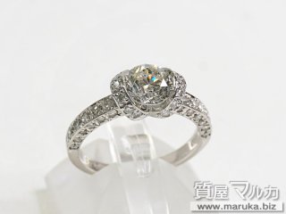 Pt900 ダイヤモンド 1.2ct リング