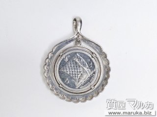 Pt900 マン島プラチナコイン ペンダント｜江坂の買取・質預かり｜質屋マルカ