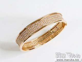 K18 ダイヤモンド フルサークル バングル｜豊中市の買取・質預かり｜質屋マルカ