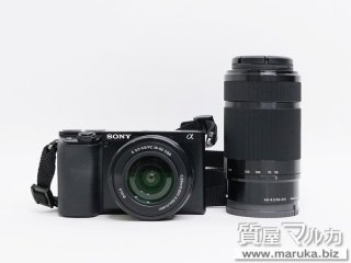 ソニー  α6100 ダブルレンズキット｜吹田市の買取・質預かり｜質屋マルカ