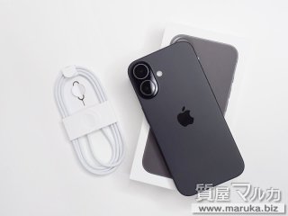 iPhone 16 128GB ブラック SB▲ MYDR3J/A｜千里中央の買取・質預かり｜質屋マルカ