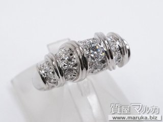 Pt900 ダイヤモンド 0.30ct ファッションリング｜千里中央の買取・質預かり｜質屋マルカ