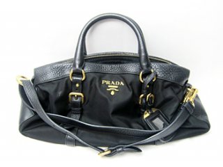プラダ  ナイロンレザ- ボストン｜吹田市の買取・質預かり｜質屋マルカ