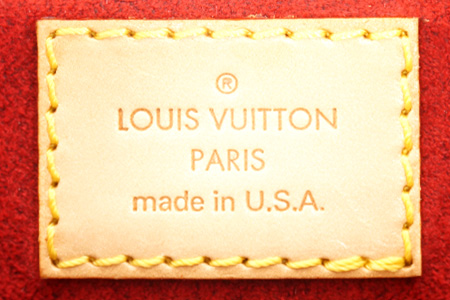 アメリカ製のルイ・ヴィトン Made in U.S.A.